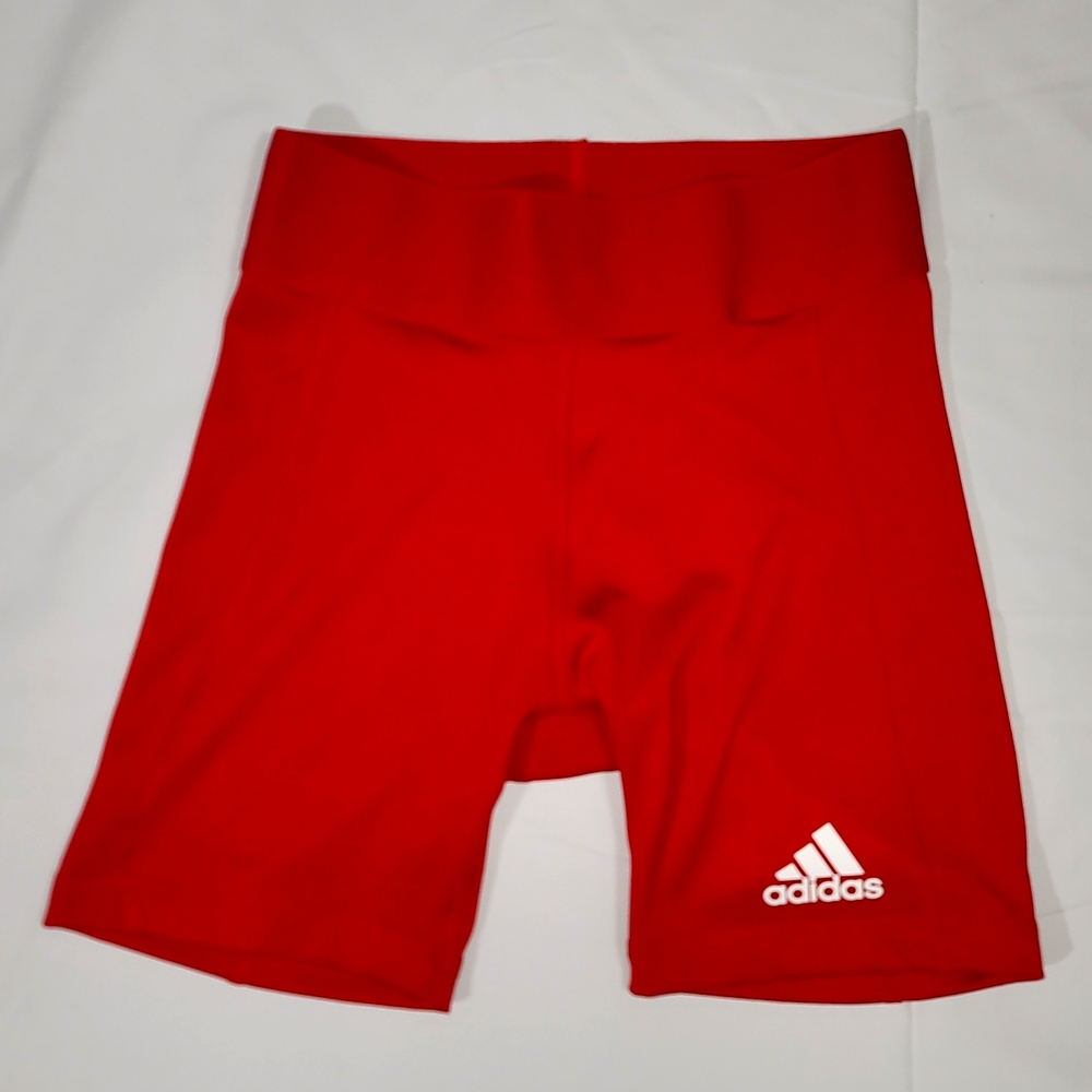 Adidas TechFit Women's Volleyball Shorts Red - 2XS 5" inseam workout